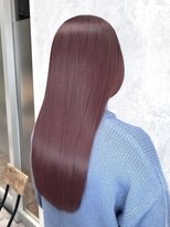 デミヘアー(Demi hair)&nbsp;カシスレッド×ブリーチなしWカラー