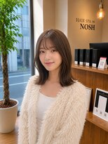 ヘアースパ ノッシュ 博多千代店(Hair Spa Nosh)&nbsp;切りっぱなしボブ