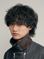 フィフス 大分(fifth)&nbsp;大分シャドウパーマメンズカットラウンドマッシュツーブロック