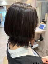 エヌアンドエー せんげん台店(N&A) 黒髪ナチュラル外ハネミニボブ