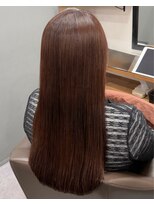 ロッカヘアエジェ(ROCCA hair eje.)&nbsp;ワンホンレイヤーショコラブラウンロング