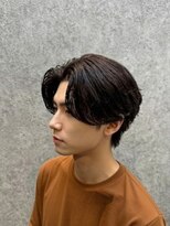 アッシュ 国立店(Ash)&nbsp;センターパート×フェザーパーマ　国立