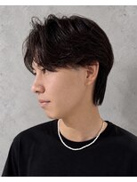 ハイプ マン 藤沢(HYPE MAN)&nbsp;フェザーパーマ毛流れパーマセンターパートニュアンス藤沢