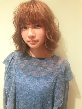リゼル ユア 渋谷(RISEL YUA) ふわふわウェーブボブ
