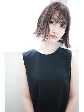 ラフィス ヘアー 京橋店(La fith hair) 【La fith】 切りっぱなしボブスタイル