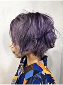 【奈良/inni hair】バイオレットカラー