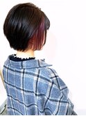 【La.montagne松阪】インナーカラー☆バイオレットピンクStyle☆