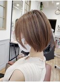 丸みショートボブ☆