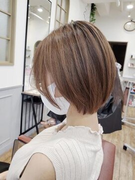 グランシュ 青葉台店(GranCieux) 丸みショートボブ☆