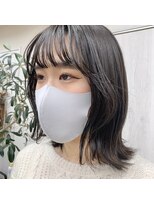 ジジ 代々木(Gigi)&nbsp;【Gigi長田】イメチェン　イヤリングカラー　前髪カタログ