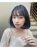 大人可愛いワンカールボブ♪ 20代30代 銀座美容室