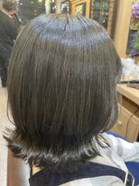 エルバイシオン(aile by sion)&nbsp;シークレットハイライト×透明感カーキ/オリーブグリーン