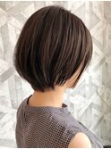 丸みショートボブ♪