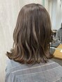 テーラヘアー 蘇我店(TELA HAIR) 巻き髪ミディチョコレート艶カラー【蘇我】