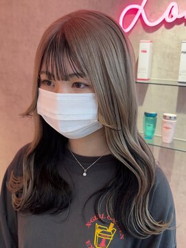 ロンドヴァリー 渋谷店(Lond vallee) 【Lond田中悠佑】逆インナーカラーシルバー！！