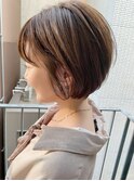 【VIE/つばさ】カットが上手い◎大人可愛い丸みショート 47