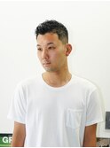 MEN’S HAIR 刈り上げ束間ショート【上野 竜司】