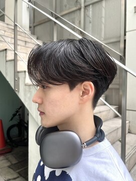 ニコ トウキョウ ヨコハマ(nico) センターパート/シースルーマッシュ/ニュアンスパーマ