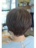 ファッションカラーで白髪ぼかし