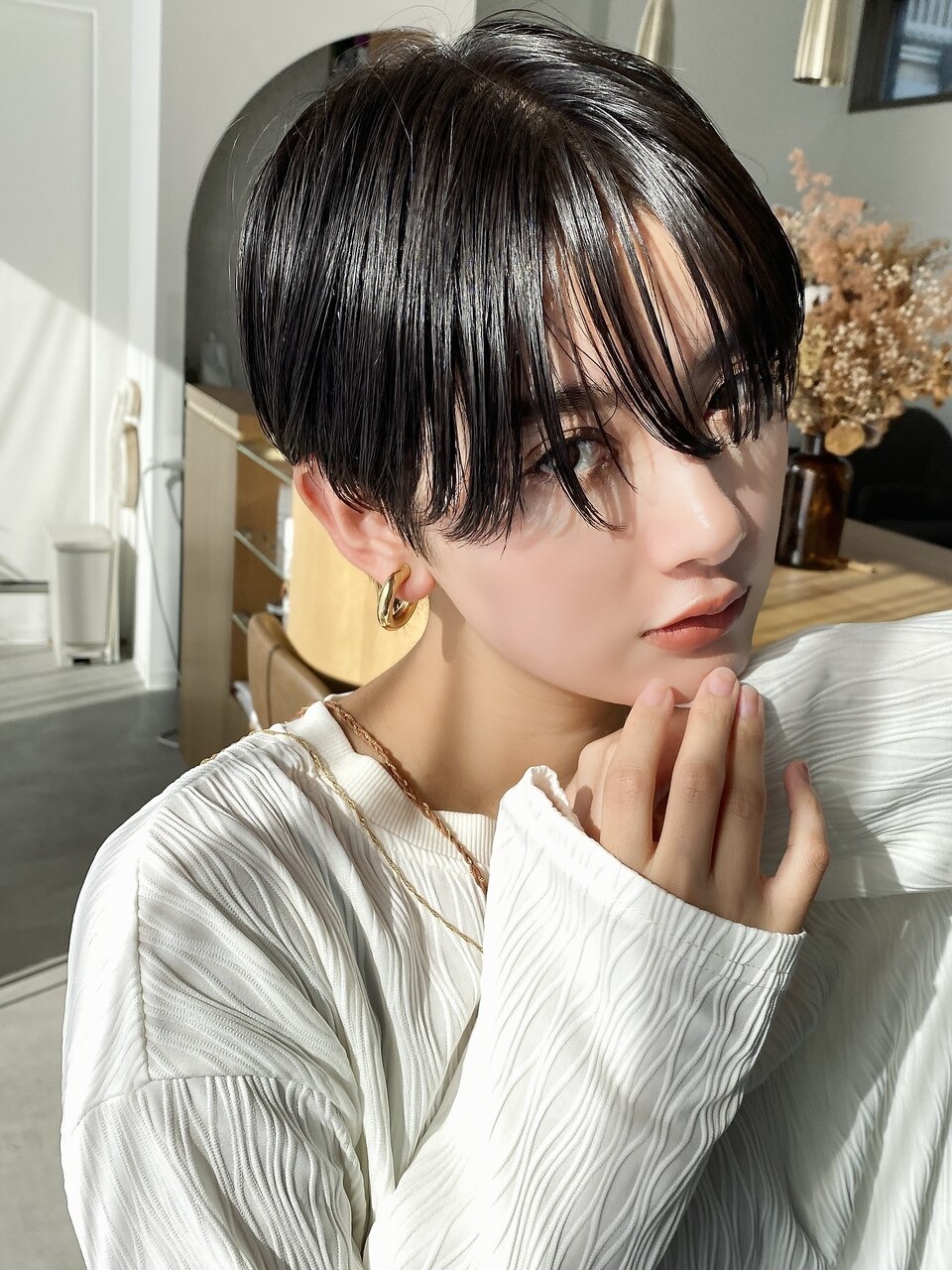 クールショート20代30代40代50代小顔ショートボブベリーショート
