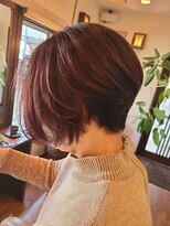アンクールヘアー(un coeur hair) 前下がりオシャレショートボブ！