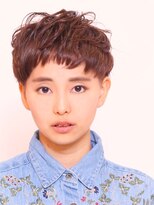ヘアカラーカフェ 心斎橋店&nbsp;ナチュラルパーマショート