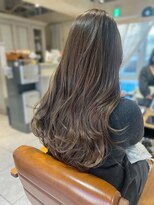 ラボヌールヘアー リアン 川越店(La Bonheur hair Lier) グレージュ/透明感カラー/艶ロング