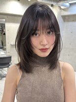 サイン 渋谷(SIGN)&nbsp;ザクザクレイヤーカット巻き方簡単ロング韓国アイドル表参道渋谷