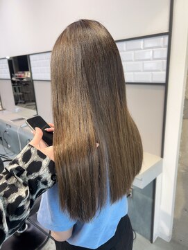 リリー(Lilley) 【lilley 稲永麻衣】エクステ+ブリーチ+ロングヘア+韓国ヘア