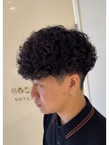 スイッチ(men's SWITCH)&nbsp;大分メンズプードルパーマ刈り上げマッシュショートレイヤー