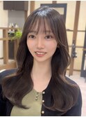 レイヤーカット/韓国/似合わせ/顔まわり/谷町四丁目