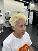 スパイキーショート 抜きっぱなしハイトーン【町田/MEN'S】