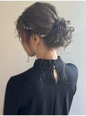 結婚式お任せパーティーヘアセット