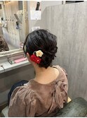 ゆるふわヘアアレンジ