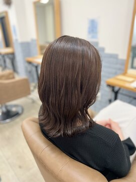 リープ(leap hair) ブリーチなしアッシュカラー