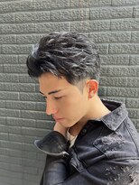 オグジュアリー 表参道(aux.) かきあげ風アップバング