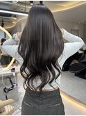 ★ミディアムヘア暗めカラーグランマッシュデザインカラー艶髪★