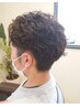 【人気メニュー】メンズカット＋カラー＋ニュアンスパーマ＋ヘッドスパ(20分)