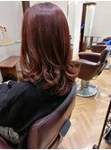 大人可愛いオフィス系セミロング