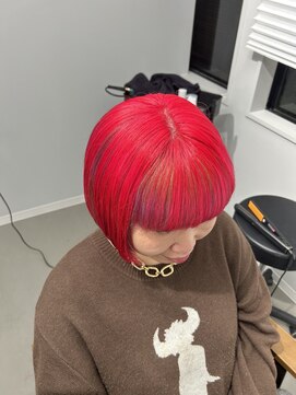 ヴォレ(voler) アンブレラカラー/red/pink/ミニボブ