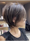 似合わせカット20代30代40代50代くびれショート丸みショートボブ