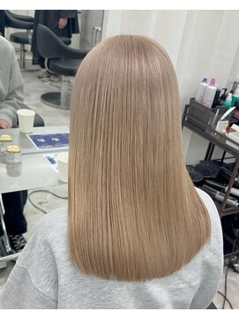 エトワール(ETOILE) 神戸三ノ宮ミルクティーベージュブリーチハイトーン