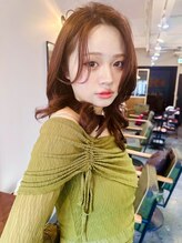 シウ(shiwu)&nbsp;センターパートウェーブ