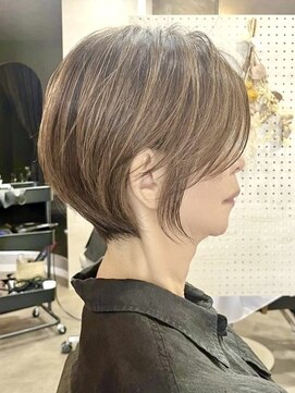 ミルシェ(MILSHE) 脱白髪染め/大人キレイ/ショートボブ　【豊中・岡町】