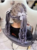 あみかちゅツインテール【クランソア】ヘアメ/ヘアセット/心斎橋