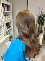 スペックホルダーミミ(Spec Holder mimi)&nbsp;透明ミルクティーベージュ