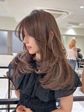 セイントローレン バイ ジルブラン(St.Lauren by JIL BLAN) ハイライトバレイヤージュダブルカラーショートカット