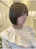 ボブ/顔周りレイヤー/透明感/10代20代30代