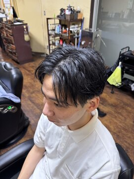 ヘア リーフ(Hair Leaf) センターパート