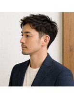 スープレックス ヘアーデザイン(SOUPREX HAIR DESIGN) 大人メンズツーブロックナチュラルショート 20代 30代 40代